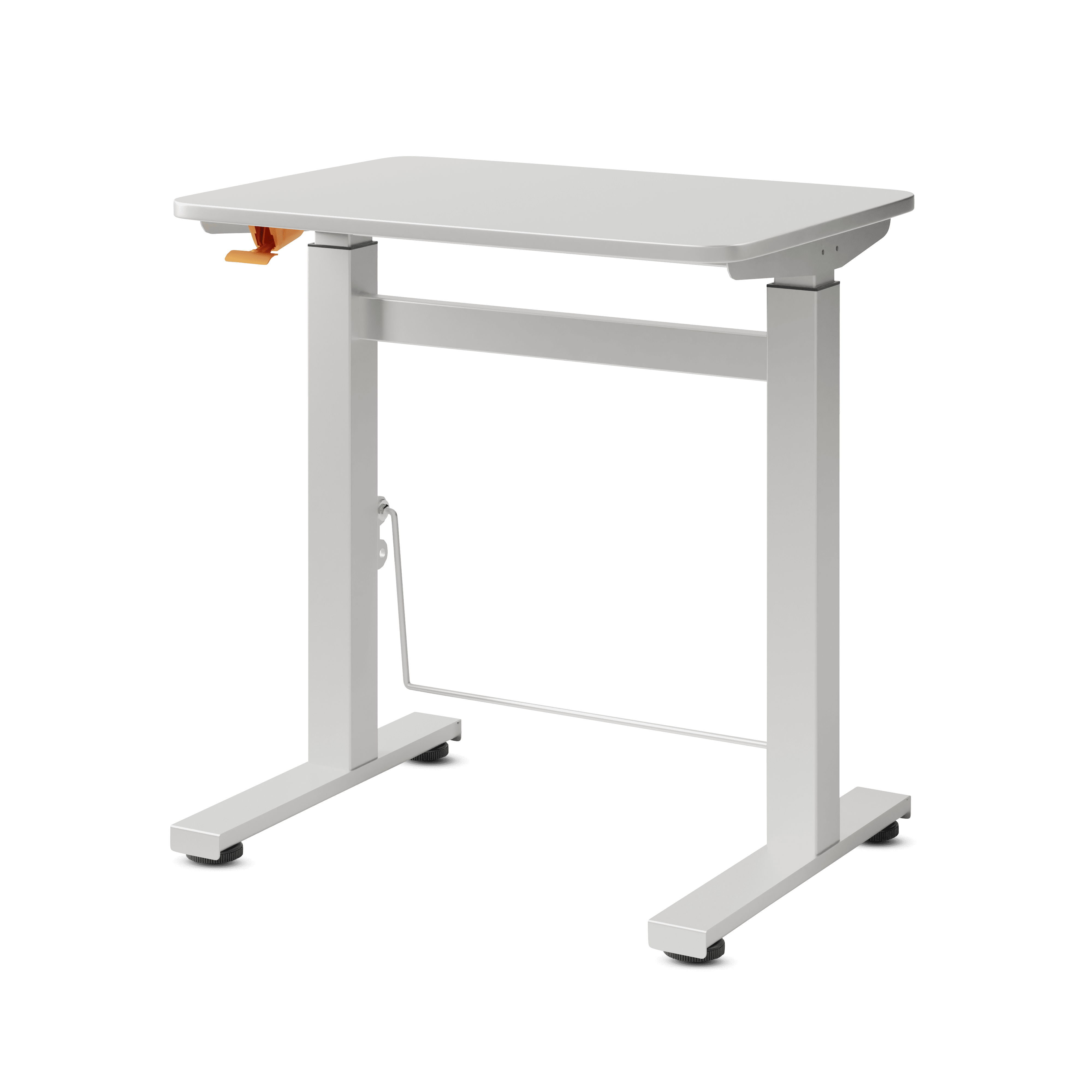 Kleiner Sitz-Steh-Schreibtisch Gasfeder BouncyDesk