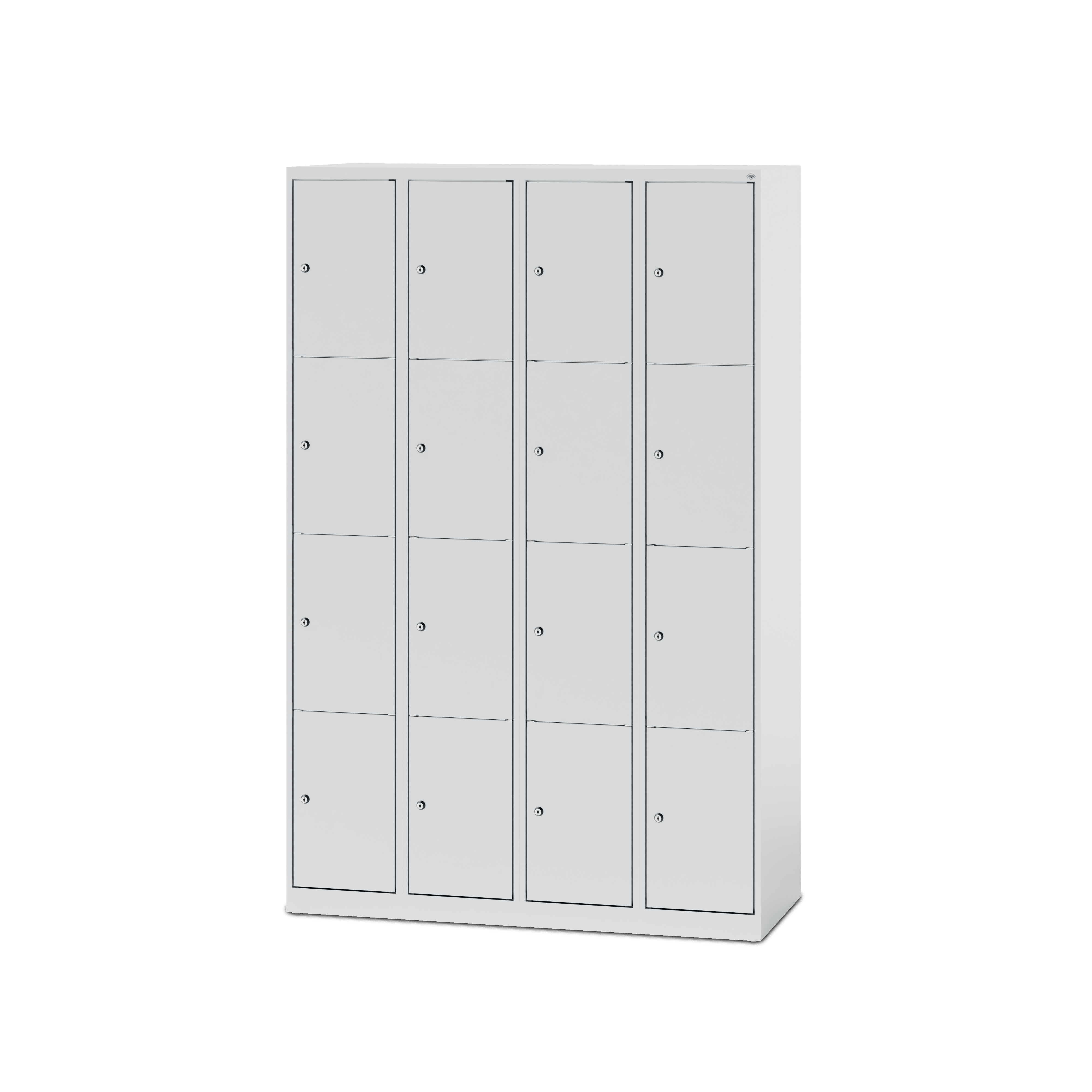 Classic PLUS Schließfachschrank, 16 Fächer, 120 cm