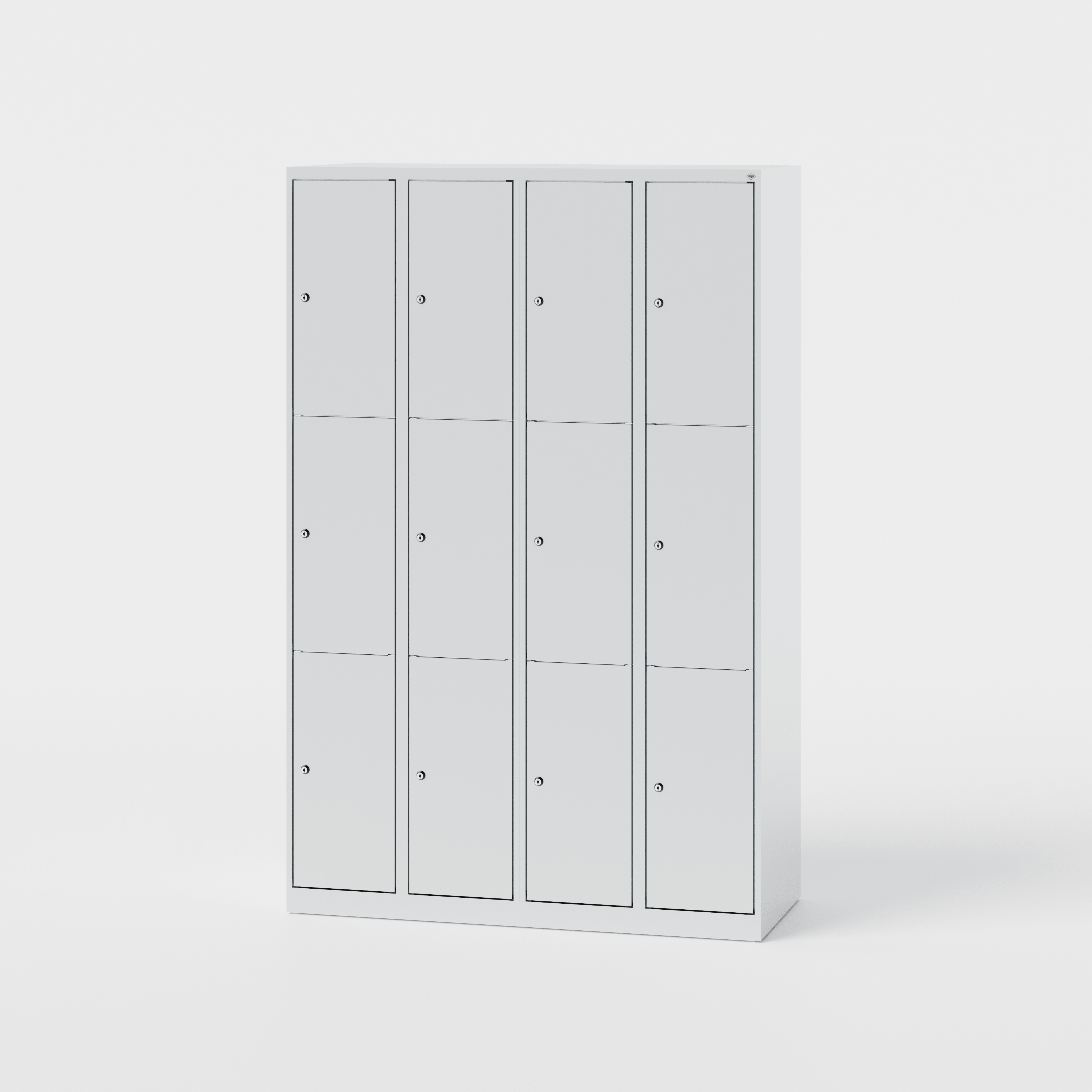 Classic PLUS Schließfachschrank, 12 Fächer, 120 cm