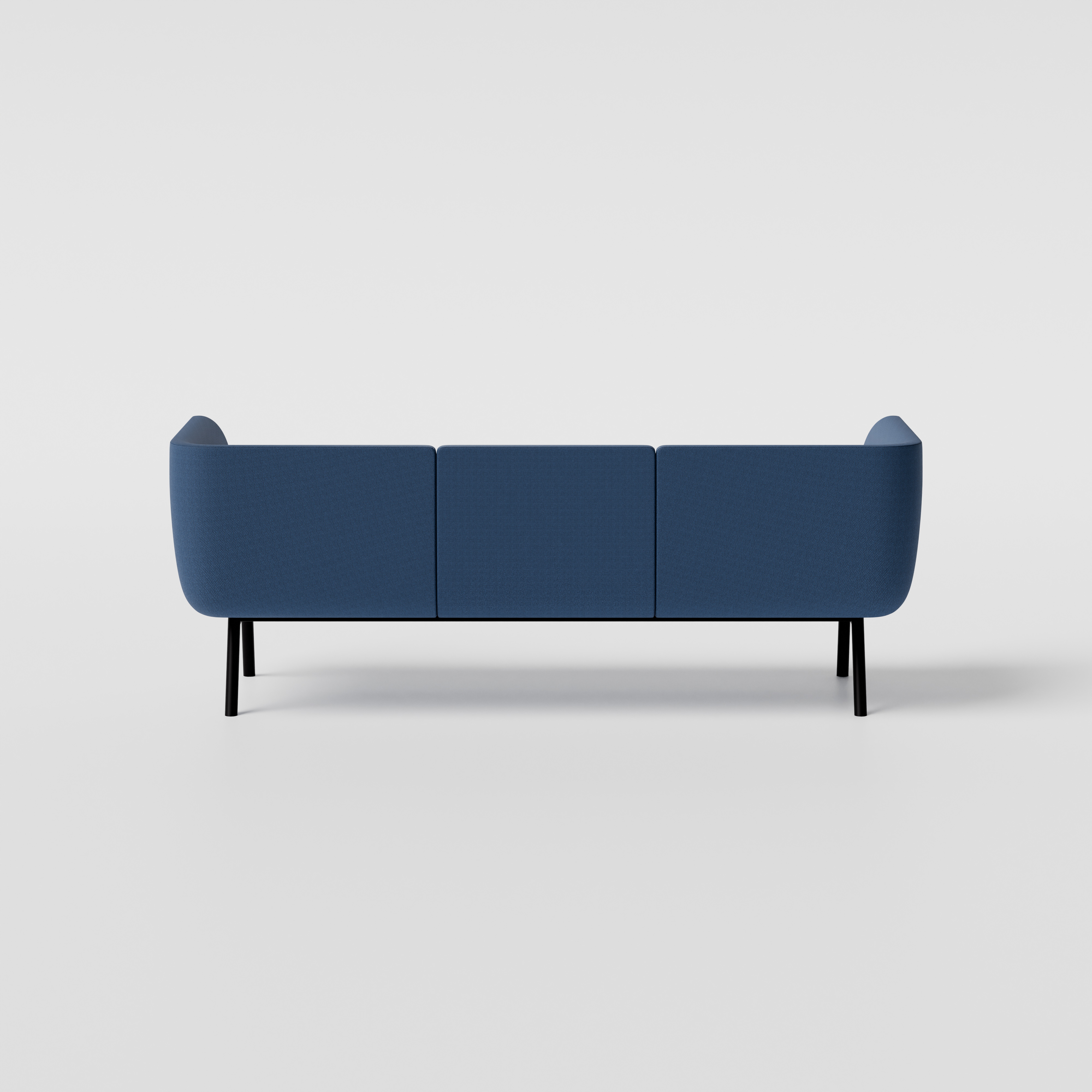 Nido Sofa 3-Sitzer niedrige Rückenlehne