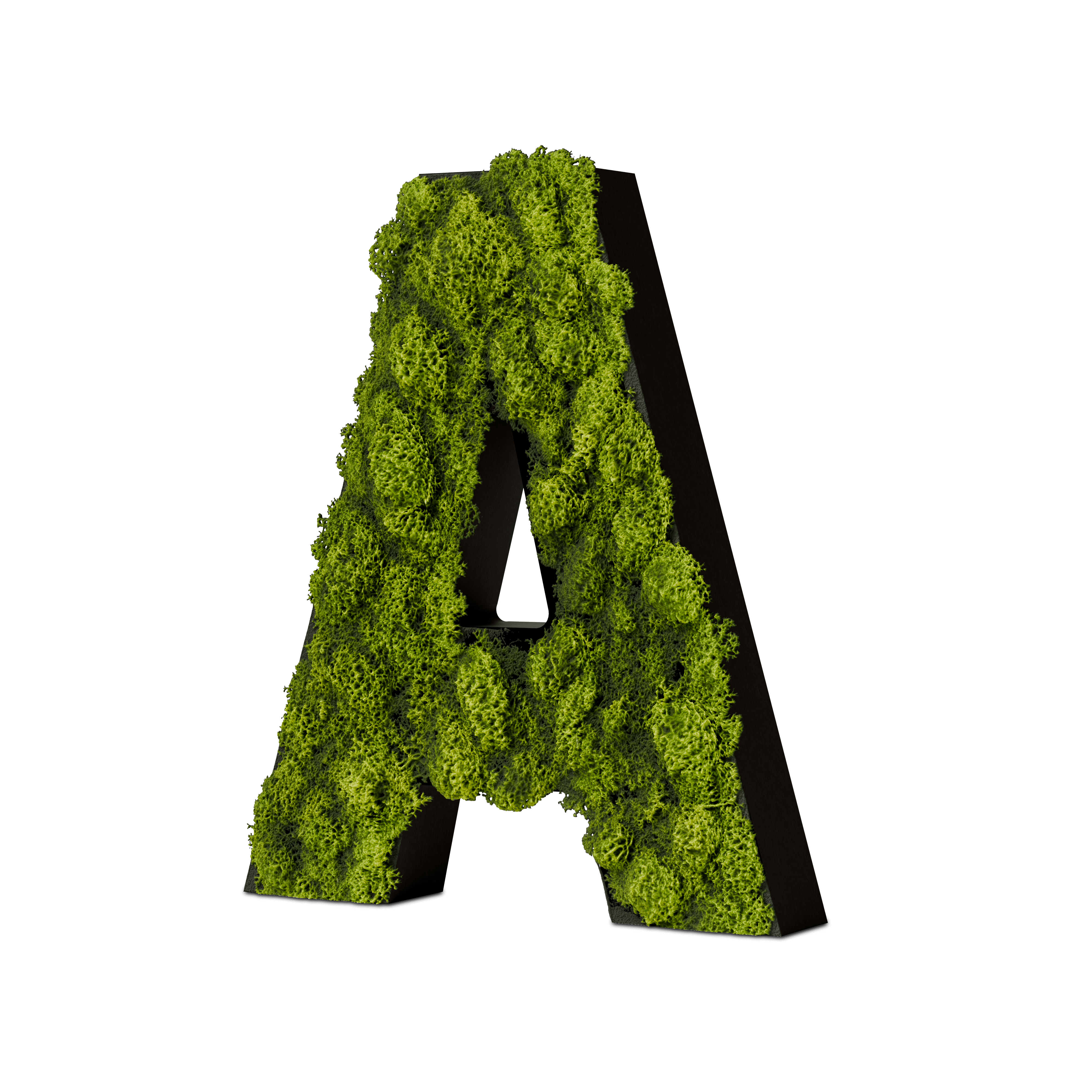 Begrünte Buchstaben "A-Z"