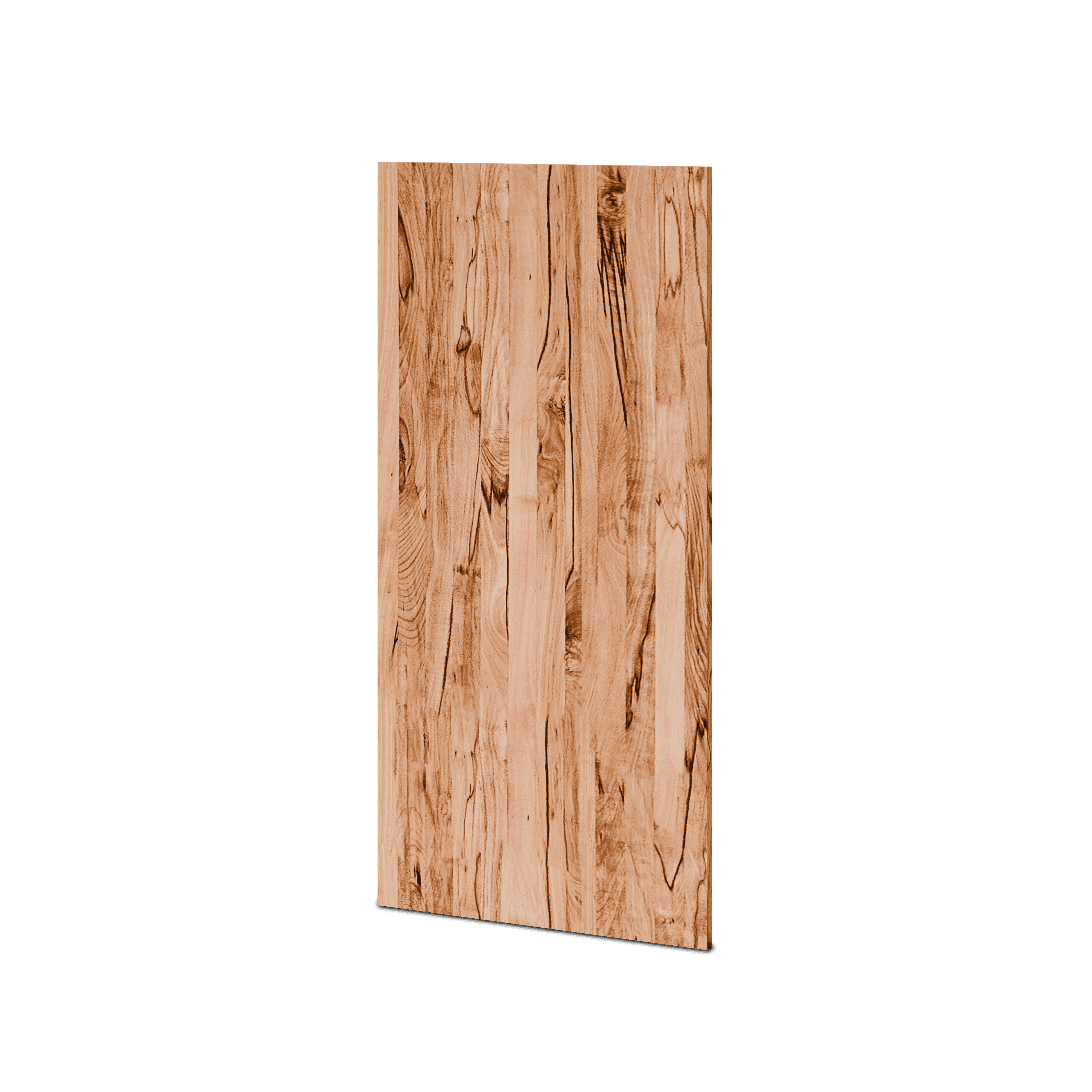 Tischplatte Eiche Massivholz durchgehende Lamellen
