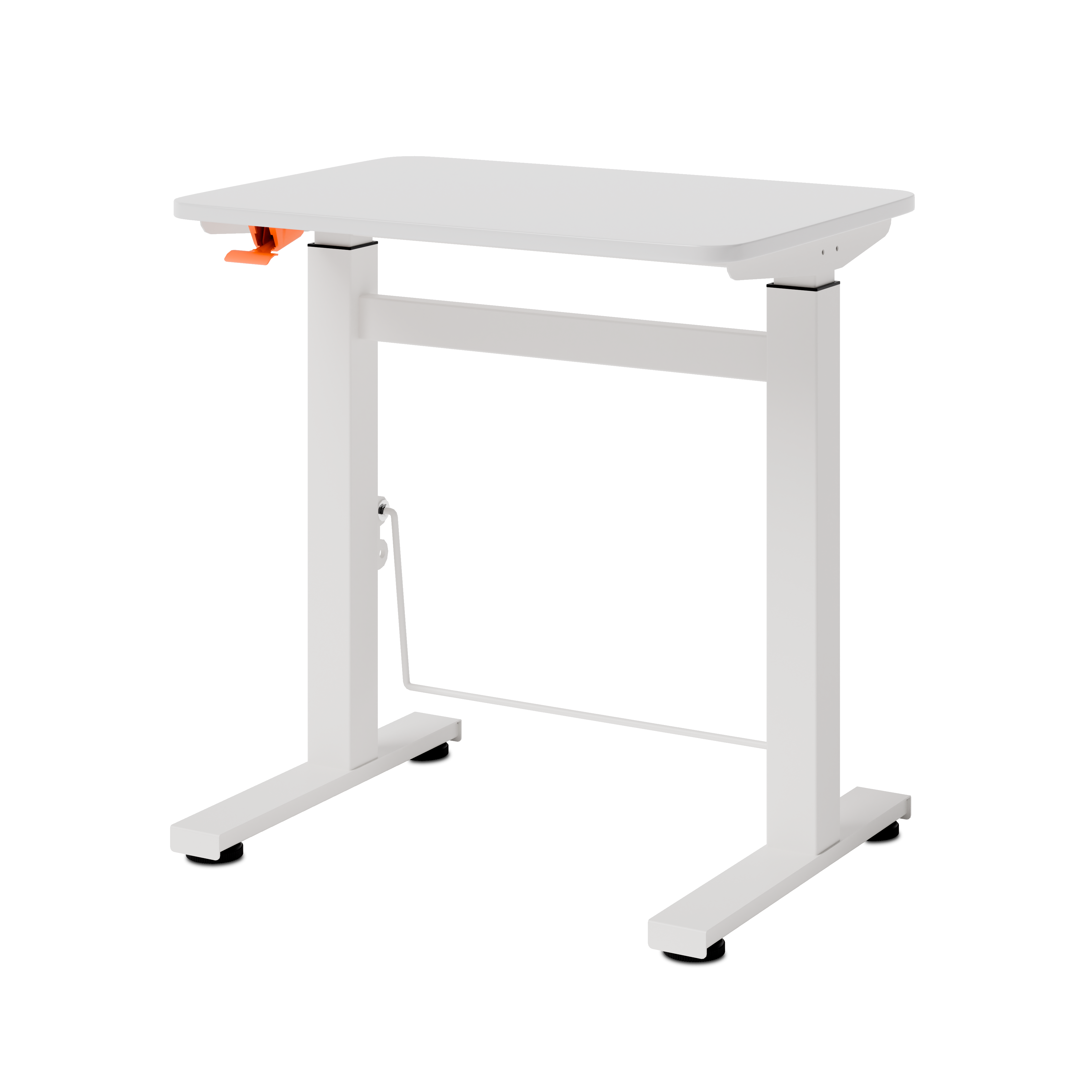 Kleiner Sitz-Steh-Schreibtisch Gasfeder BouncyDesk