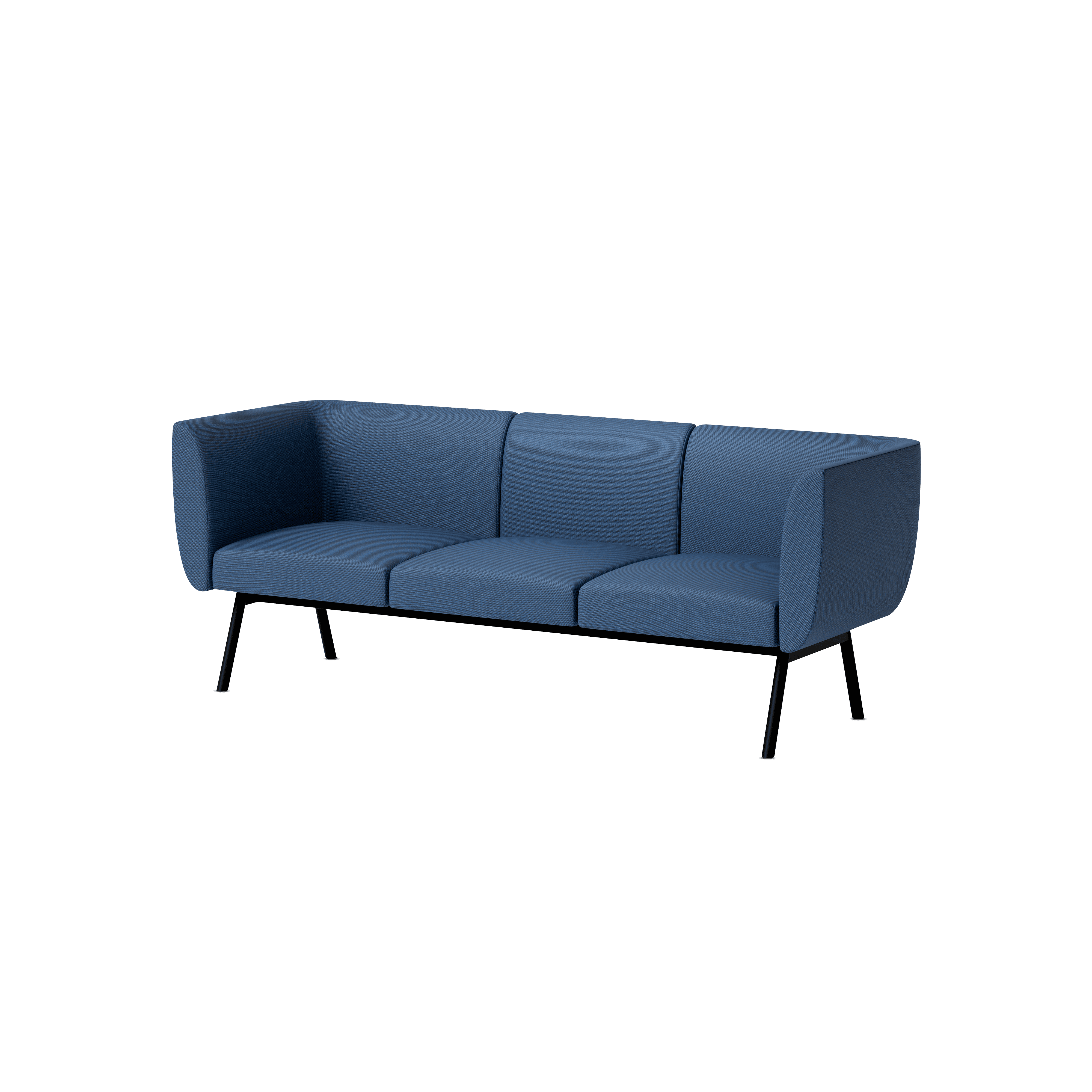 Nido Sofa 3-Sitzer niedrige Rückenlehne