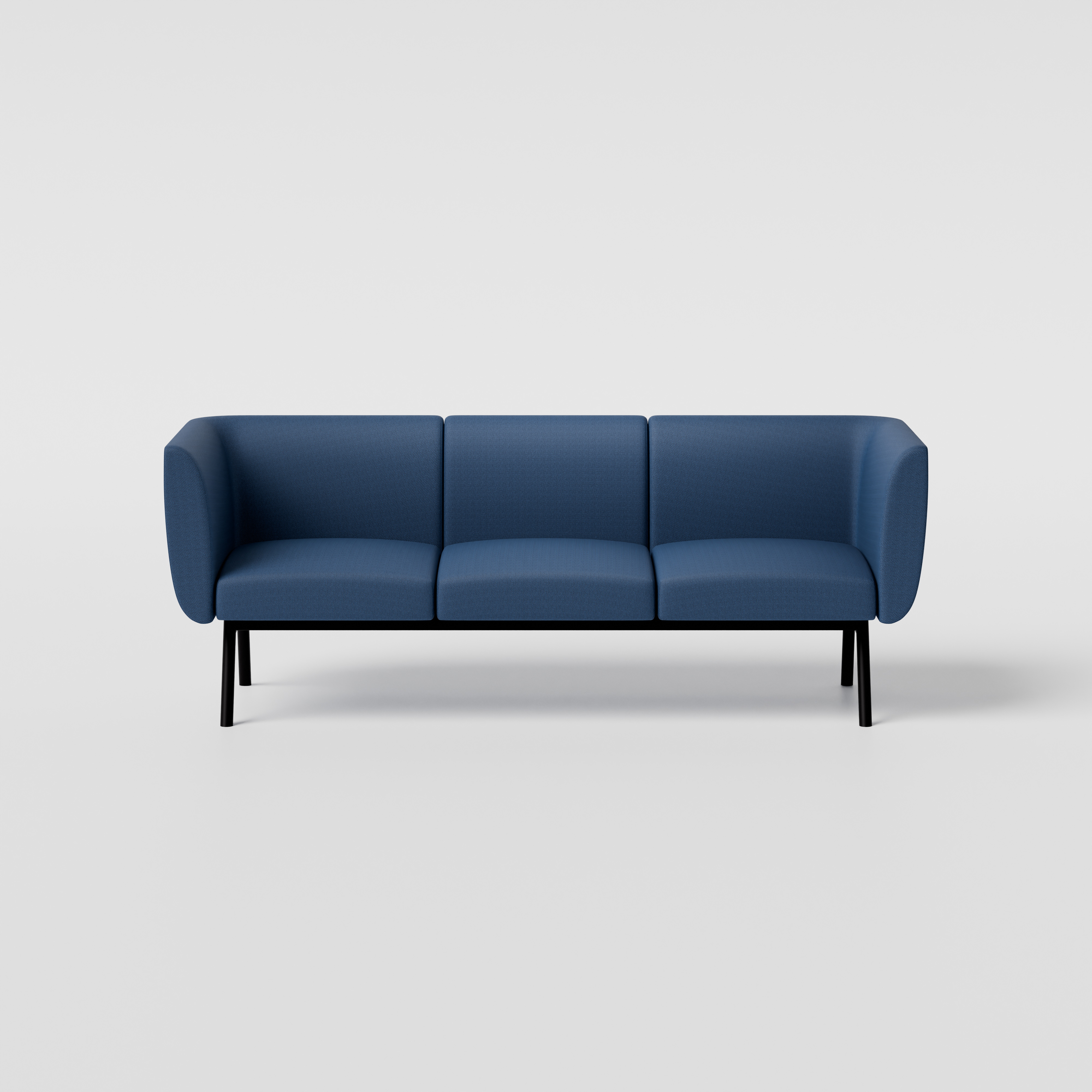 Nido Sofa 3-Sitzer niedrige Rückenlehne