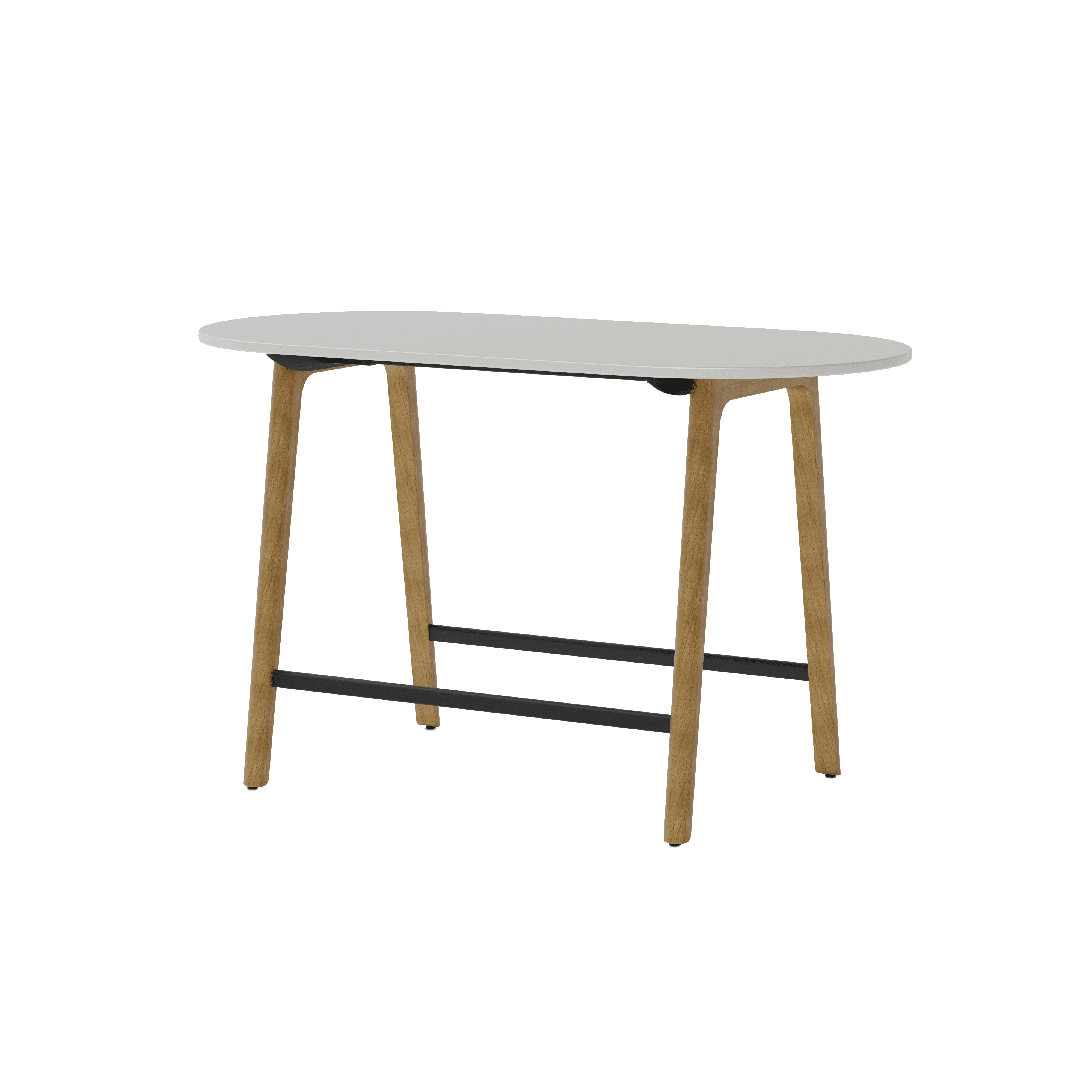 Levitate hoher Besprechungstisch mit ovaler Tischplatte