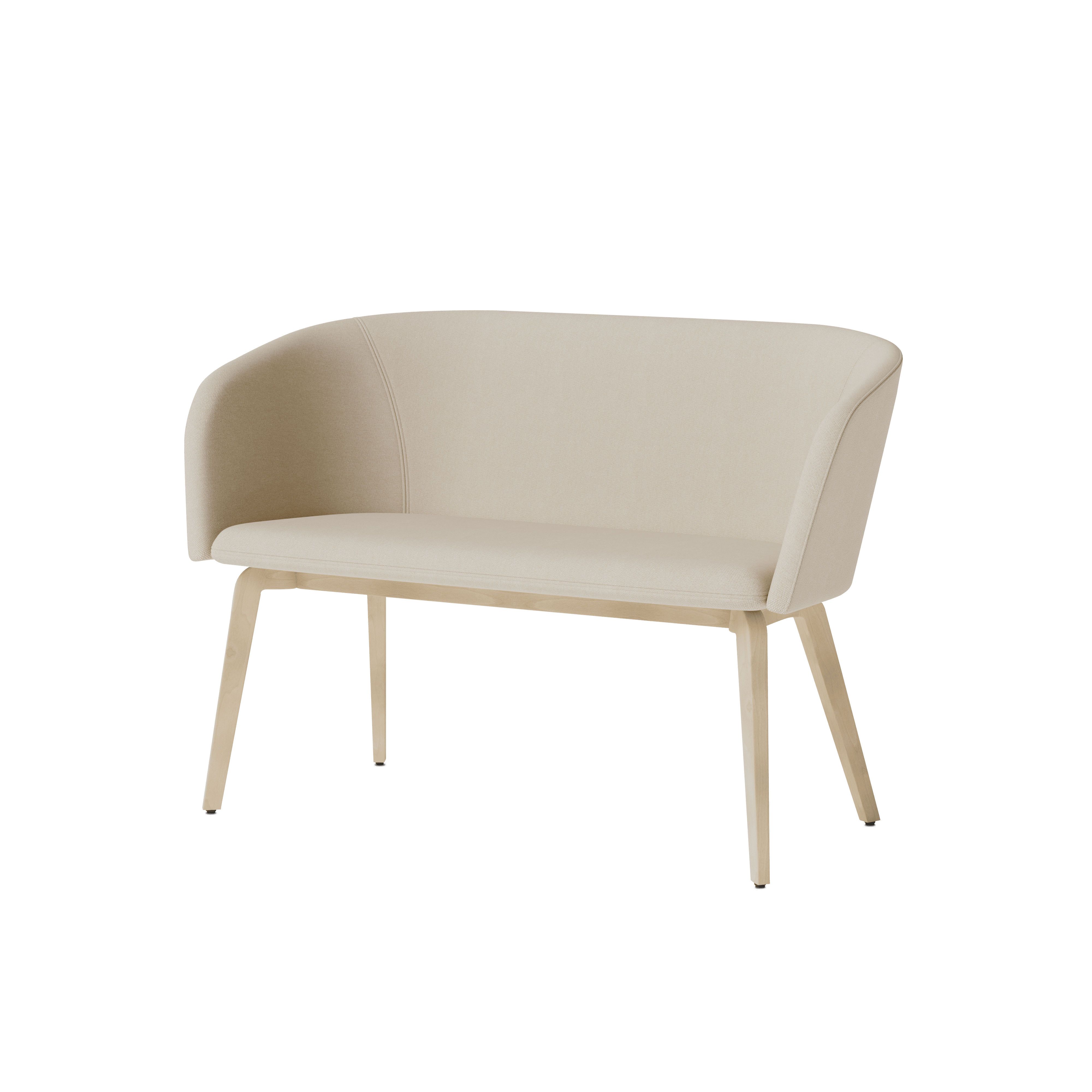 Naudu Sofa 4-Fuß Gestell aus Holz