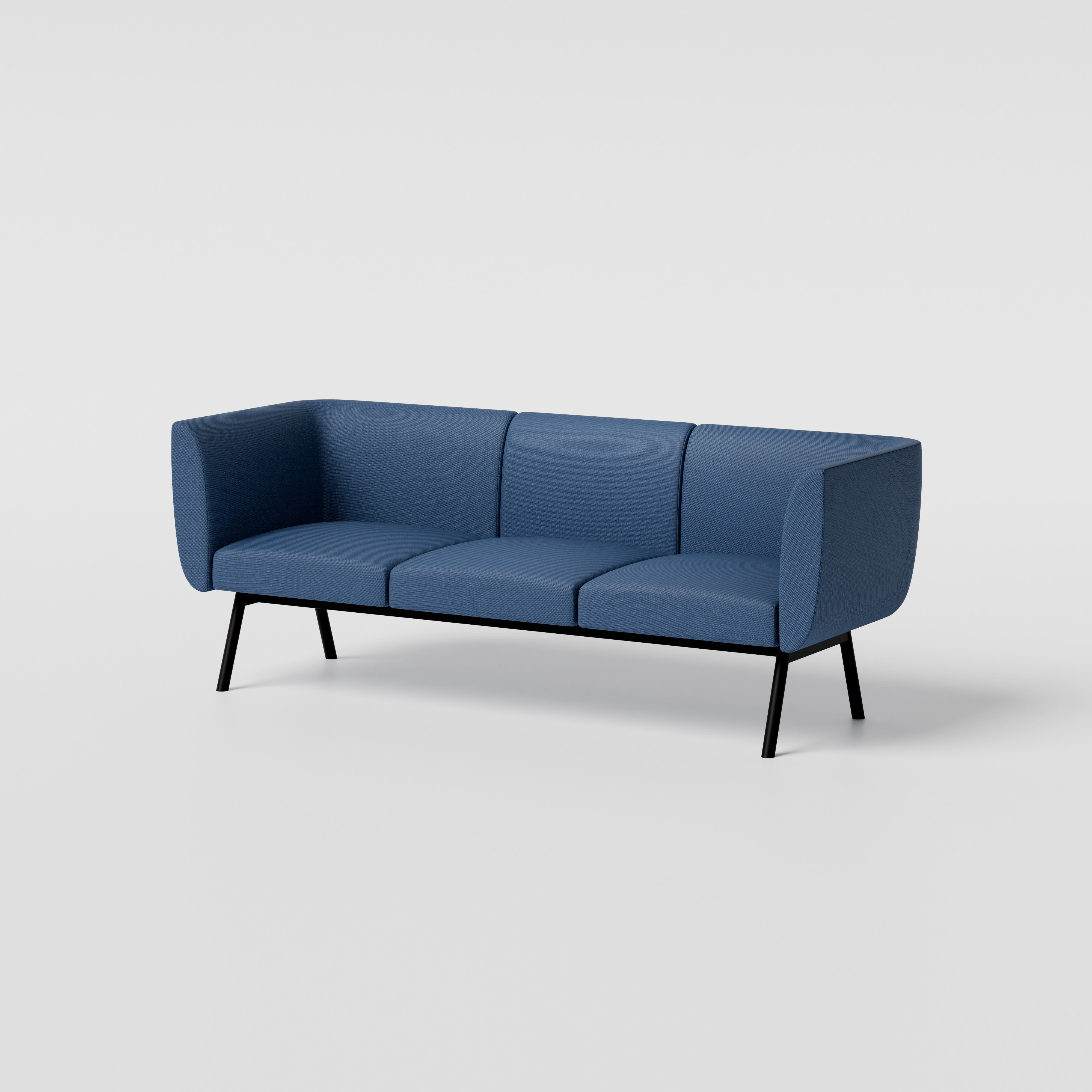 Nido Sofa 3-Sitzer niedrige Rückenlehne