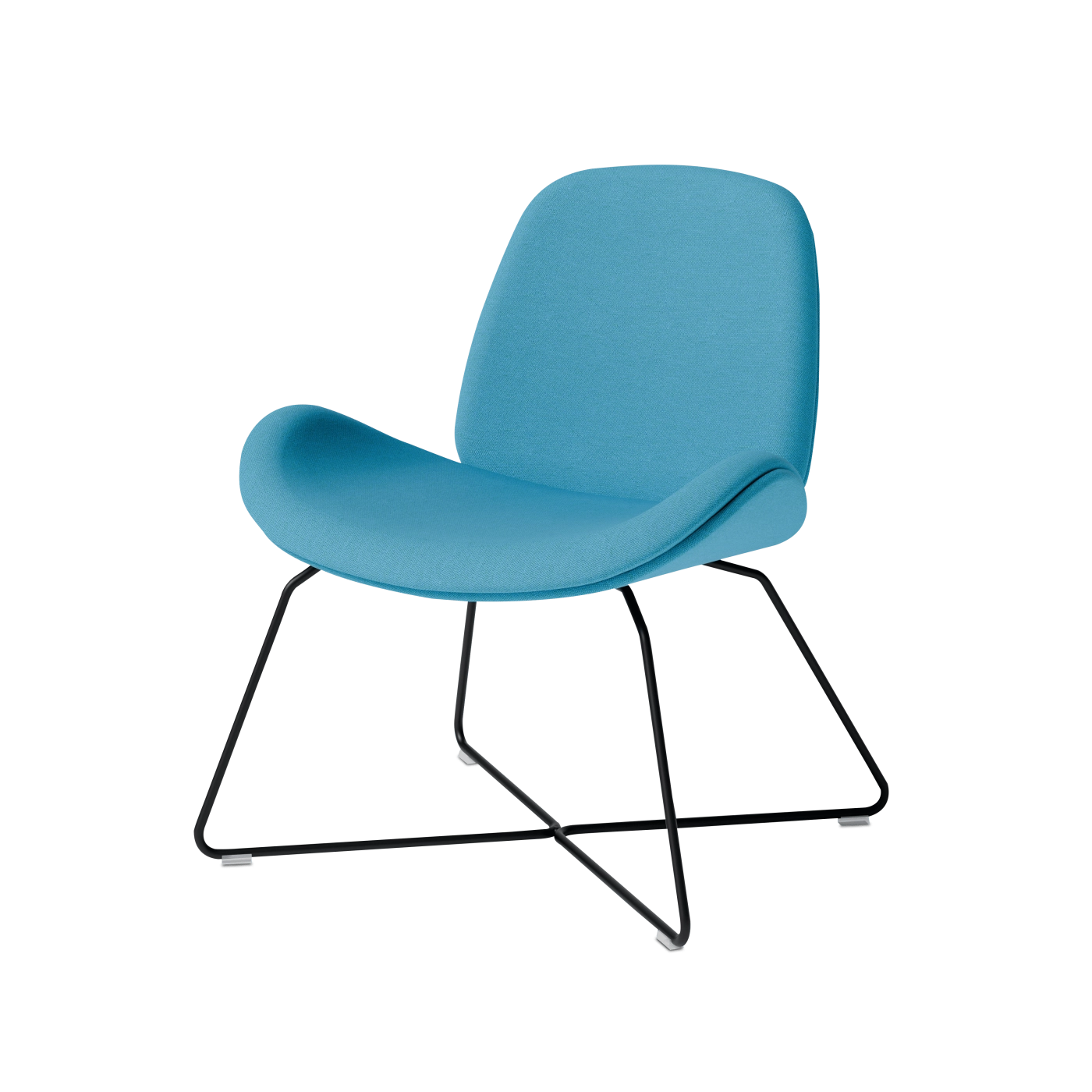 Tilkka Sessel mit Kufengestell – stilvoller Polstersessel mit organischem Design