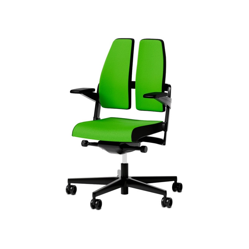 Xilium Duo-Back Bürostuhl in Grün – ergonomischer Stuhl von Nowy Styl mit biomechanischem Design