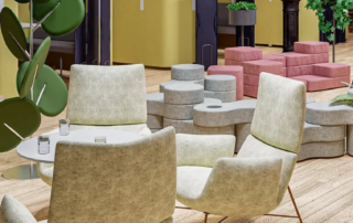 Ergonomisches Büro mit modernen Möbeln und Pflanzen – 9 Must-haves für gesundes Arbeiten