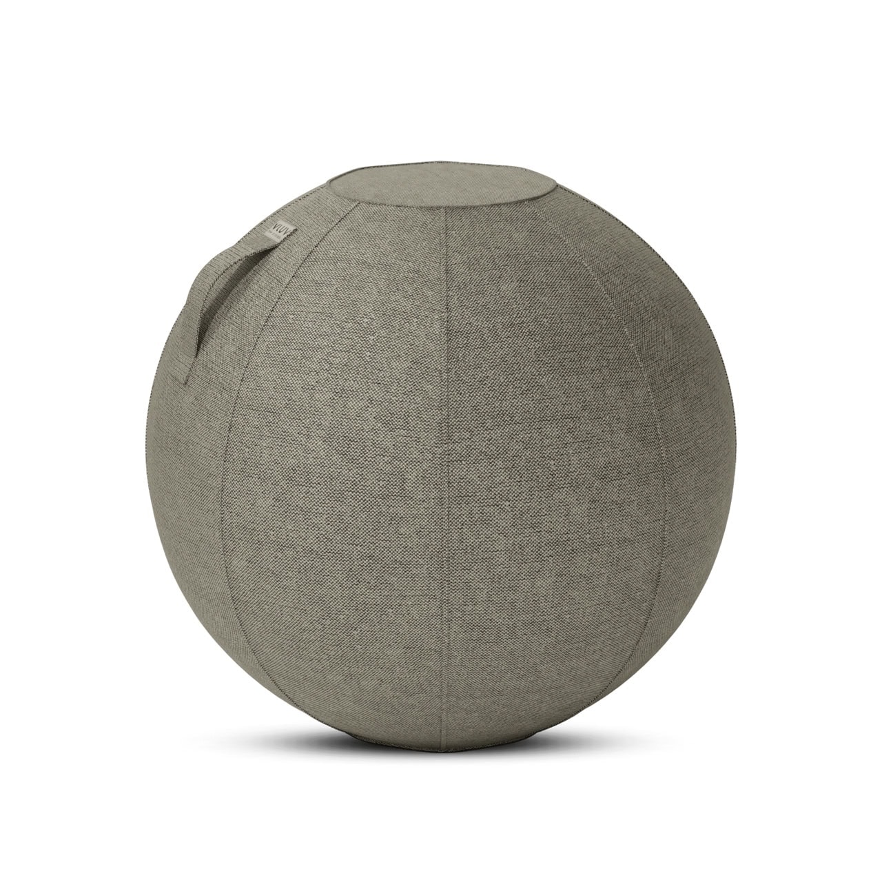 VLUV SOVA Sitzball Kiesel – ergonomischer Sitzball in grauer Farbe